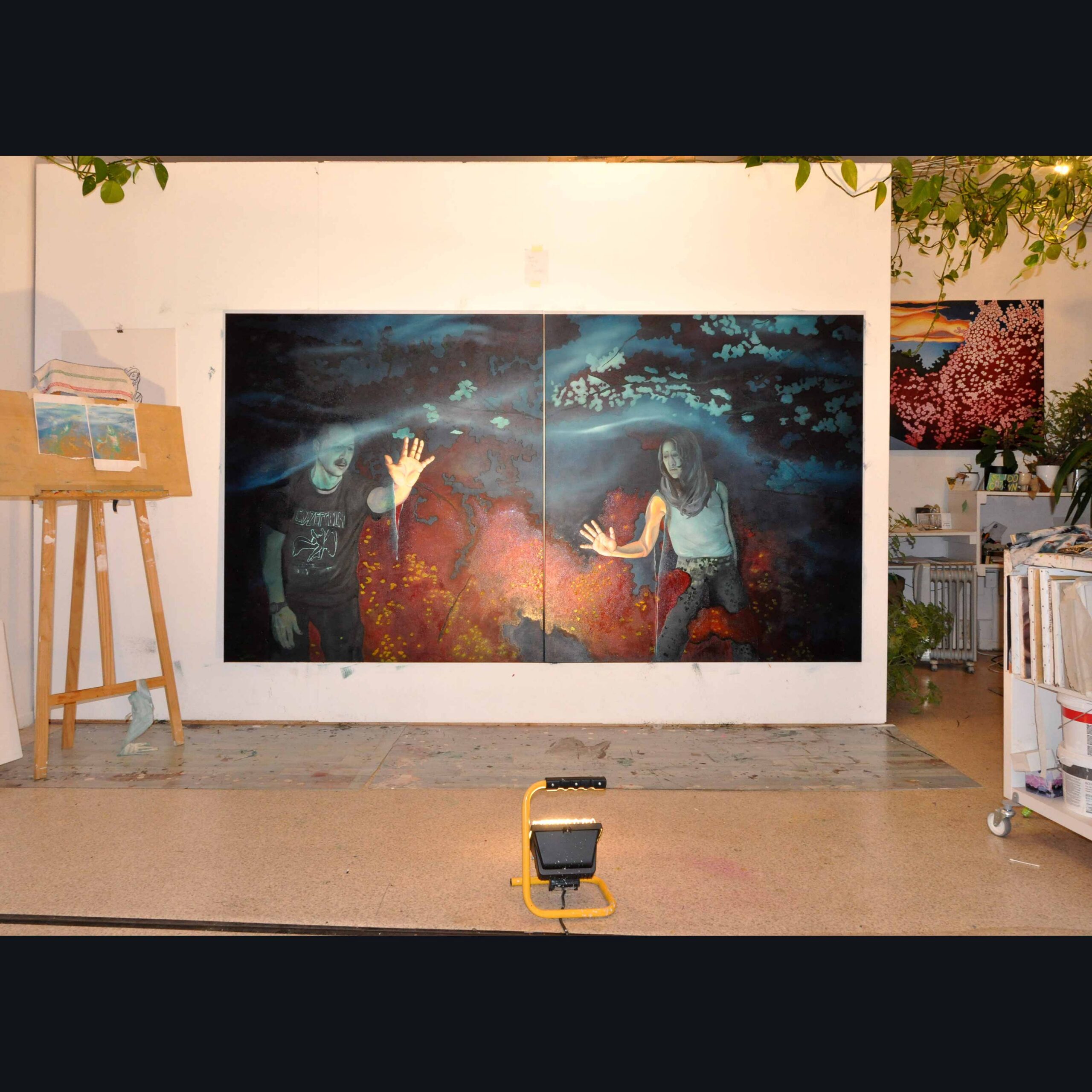 Maria and Johannes - Underwater, in the studio